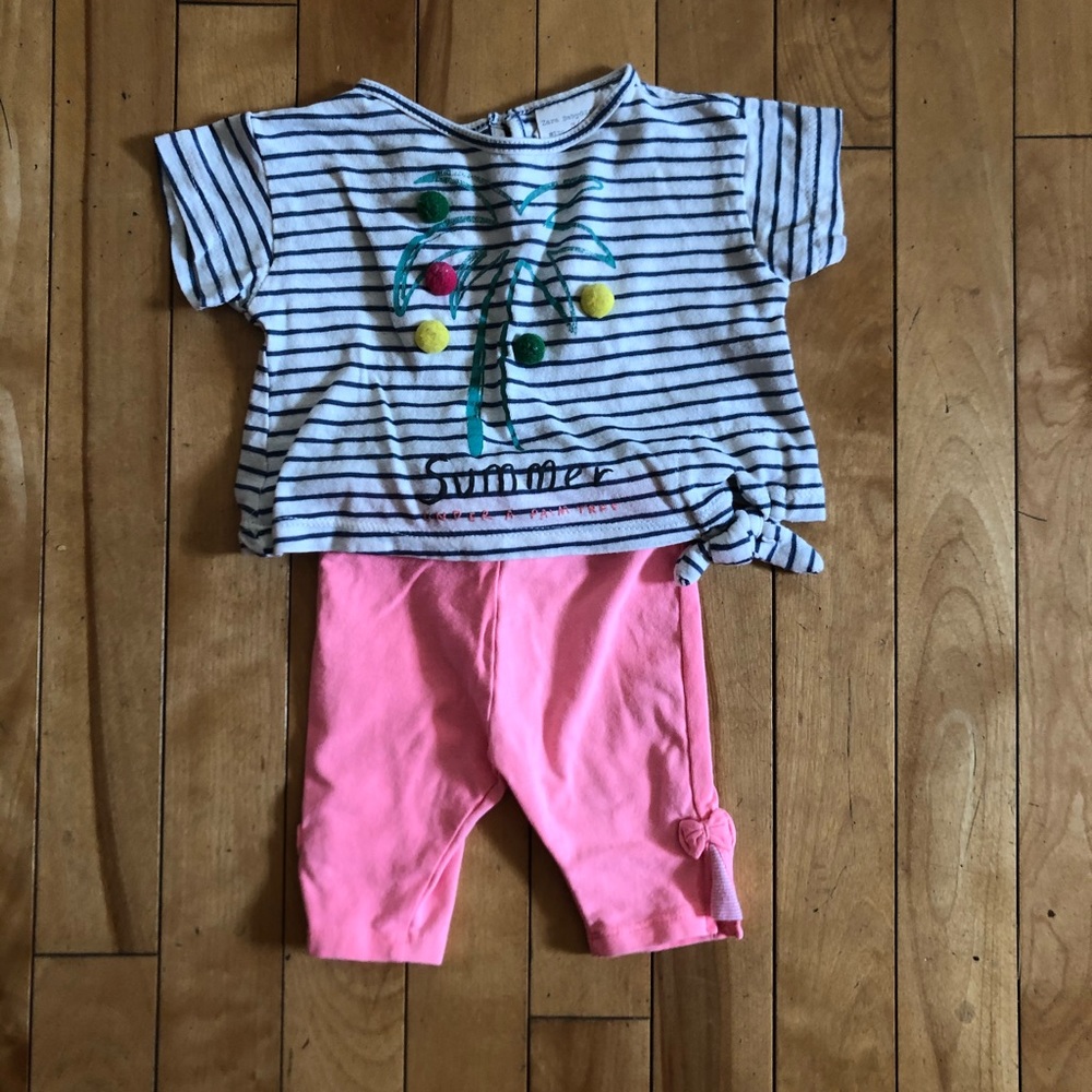 Summer Palm tree outfit
